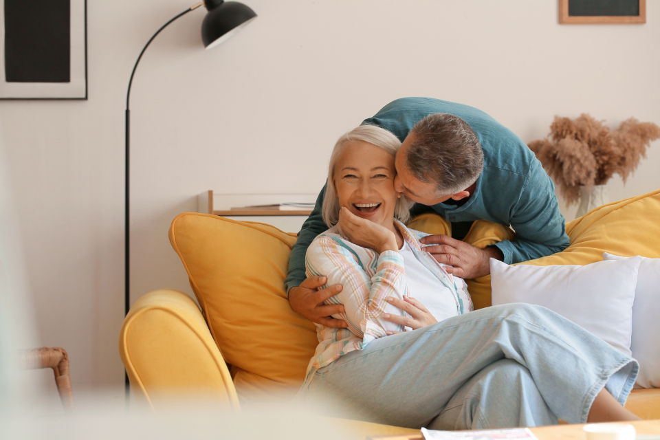 Happy resident enjoying daily life at WeDoCare