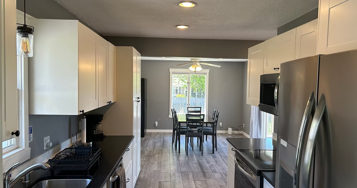 WeDoCare kitchen and dining area